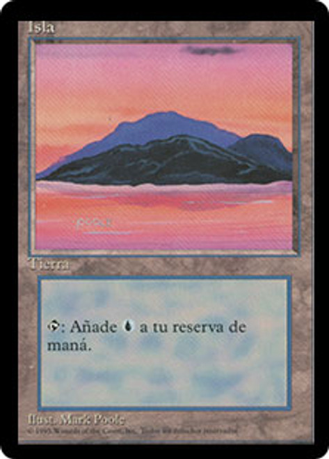 Island (C) (BB) | 4th Edition - Black Border - Japanese | Star 