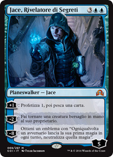 Jace, Unraveler of Secrets
Shadows over Innistrad - Italian
Single
Magic The Gathering