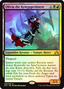 Olivia, Mobilized for War
Shadows over Innistrad (Foil) - German
Single
Magic The Gathering