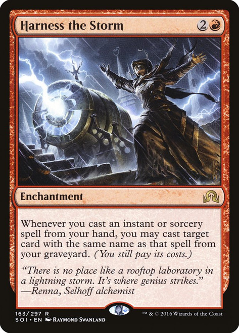 Harness the Storm\nShadows over Innistrad\nSingle\nMagic The Gathering