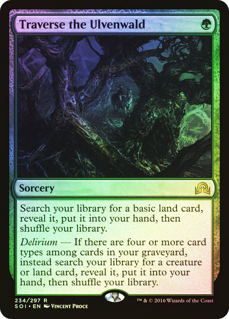 Traverse the Ulvenwald\nShadows over Innistrad\nSingle\nMagic The Gathering
