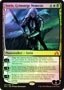 Sorin, Grim Nemesis
Shadows over Innistrad (Foil) - German
Single
Magic The Gathering