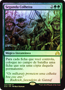 Second Harvest
Shadows over Innistrad (Foil) - Portuguese
Single
Magic The Gathering