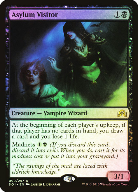 Asylum Visitor\nShadows over Innistrad\nSingle\nMagic The Gathering