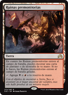Foreboding Ruins
Shadows over Innistrad - Spanish
Single
Magic The Gathering