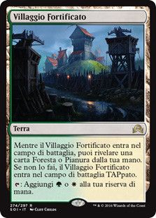 Fortified Village
Shadows over Innistrad - Italian
Single
Magic The Gathering
