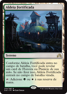 Fortified Village
Shadows over Innistrad - Portuguese
Single
Magic The Gathering