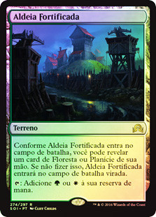 Fortified Village
Shadows over Innistrad (Foil) - Portuguese
Single
Magic The Gathering