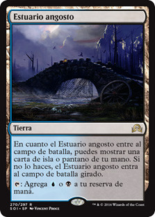 Choked Estuary
Shadows over Innistrad - Spanish
Single
Magic The Gathering