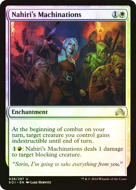 Nahiri's Machinations\nShadows over Innistrad\nSingle\nMagic The Gathering