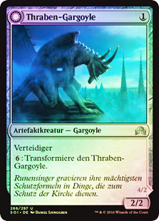 Thraben Gargoyle // Stonewing Antagonizer
Shadows over Innistrad - German
Single
Magic The Gathering