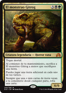 The Gitrog Monster
Shadows over Innistrad - Spanish
Single
Magic The Gathering