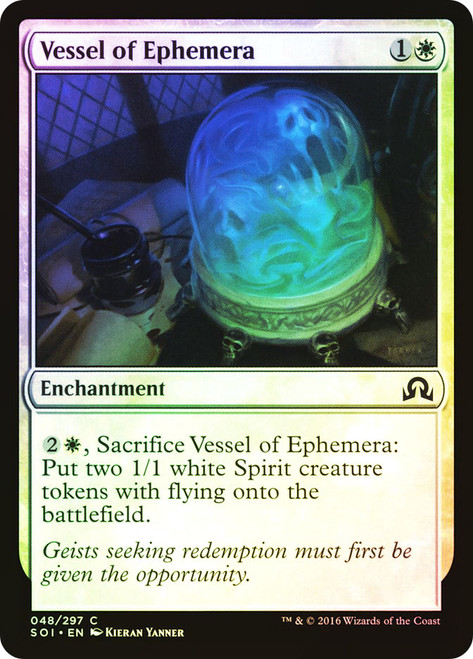 Vessel of Ephemera\nShadows over Innistrad\nSingle\nMagic The Gathering