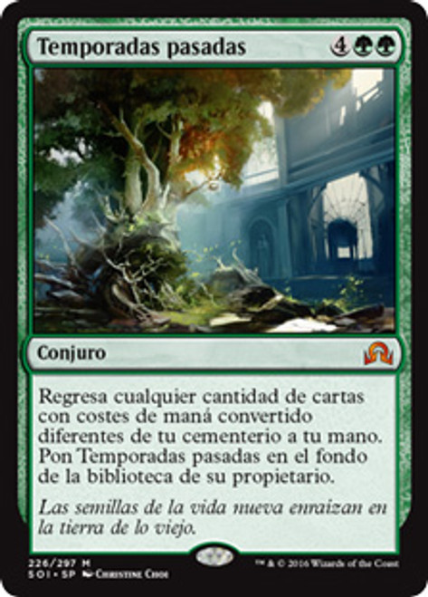 Seasons Past
Shadows over Innistrad - Spanish
Single
Magic The Gathering
