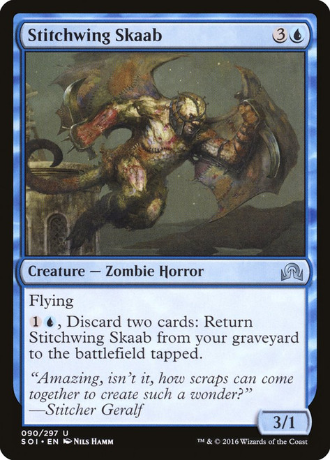 Stitchwing Skaab\nShadows over Innistrad\nSingle\nMagic The Gathering