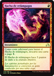 Lightning Axe
Shadows over Innistrad (Foil) - Spanish
Single
Magic The Gathering