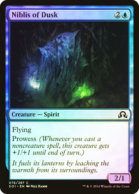 Niblis of Dusk\nShadows over Innistrad\nSingle\nMagic The Gathering