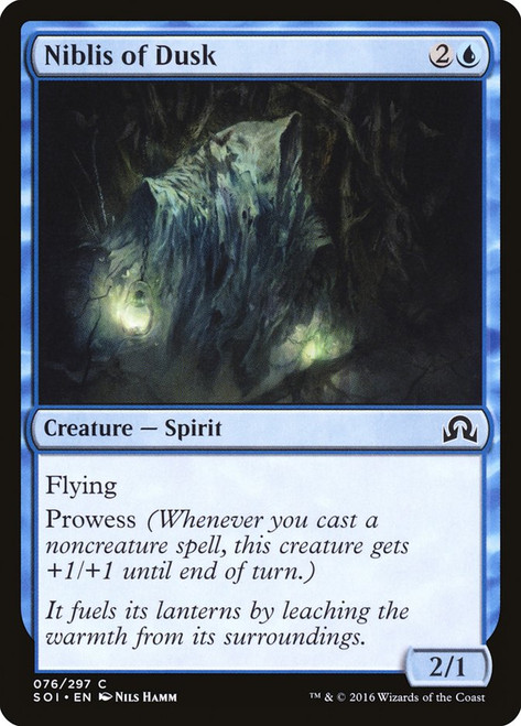 Niblis of Dusk\nShadows over Innistrad\nSingle\nMagic The Gathering