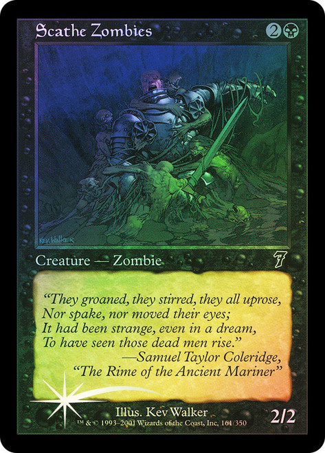 Scathe Zombies\n7th Edition\nSingle\nMagic The Gathering