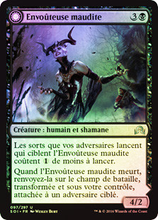 Accursed Witch // Infectious Curse
Shadows over Innistrad - French
Single
Magic The Gathering