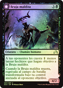 Accursed Witch // Infectious Curse
Shadows over Innistrad - Spanish
Single
Magic The Gathering