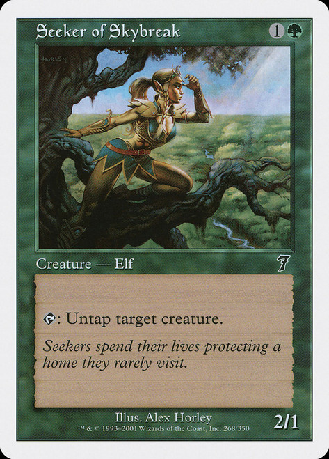 Seeker of Skybreak\n7th Edition\nSingle\nMagic The Gathering