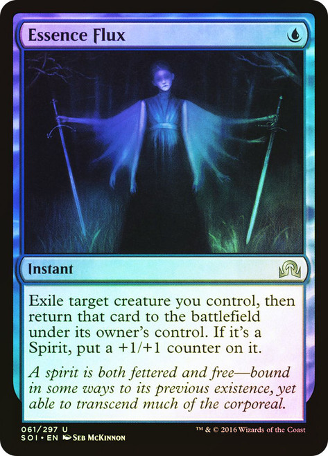 Essence Flux\nShadows over Innistrad\nSingle\nMagic The Gathering