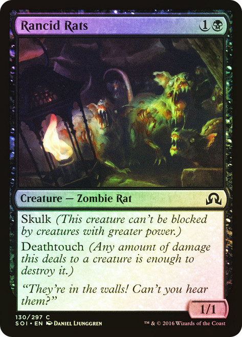 Rancid Rats\nShadows over Innistrad\nSingle\nMagic The Gathering