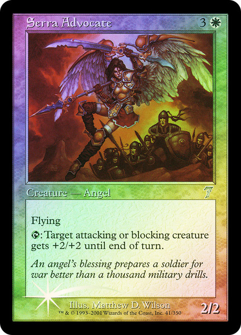 Serra Advocate\n7th Edition\nSingle\nMagic The Gathering