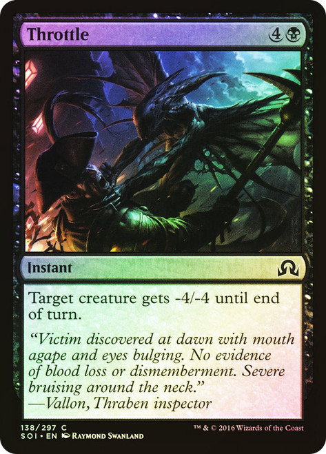 Throttle\nShadows over Innistrad\nSingle\nMagic The Gathering