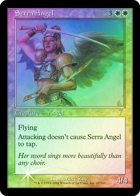 Serra Angel\n7th Edition\nSingle\nMagic The Gathering
