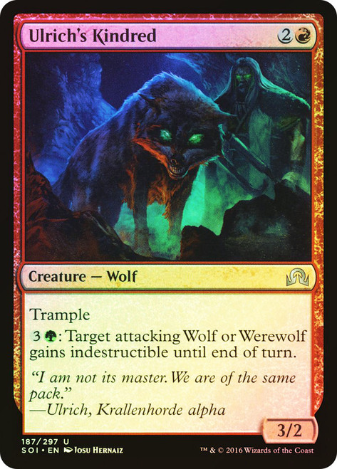 Ulrich's Kindred\nShadows over Innistrad\nSingle\nMagic The Gathering