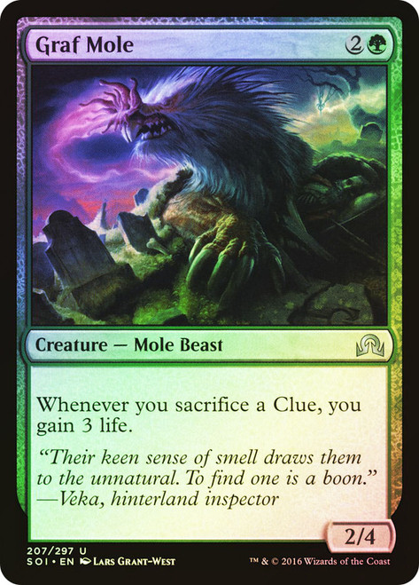 Graf Mole\nShadows over Innistrad\nSingle\nMagic The Gathering
