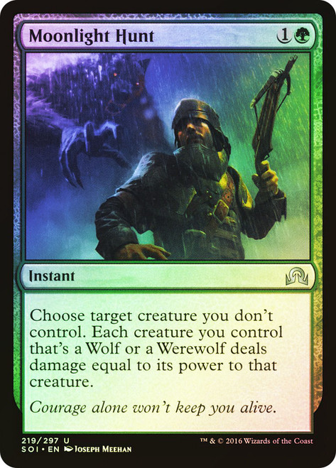 Moonlight Hunt\nShadows over Innistrad\nSingle\nMagic The Gathering