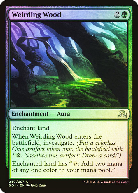 Weirding Wood\nShadows over Innistrad\nSingle\nMagic The Gathering
