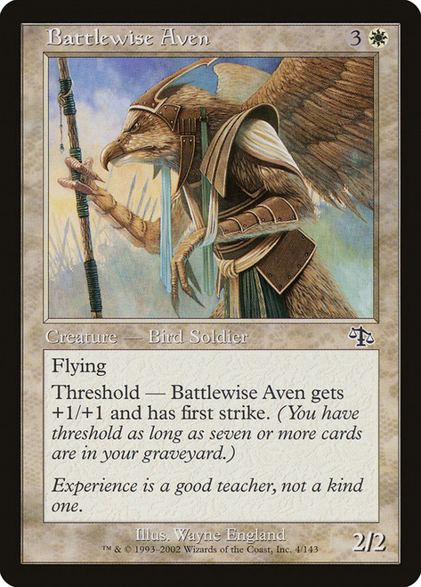 Battlewise Aven\nJudgment\nSingle\nMagic The Gathering