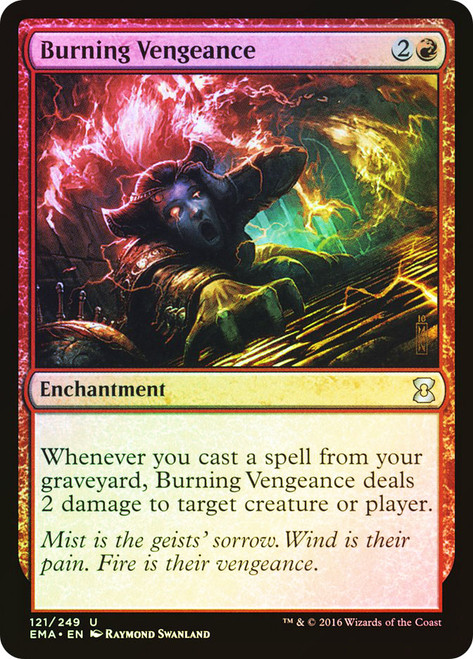 Burning Vengeance\nEternal Masters\nSingle\nMagic The Gathering