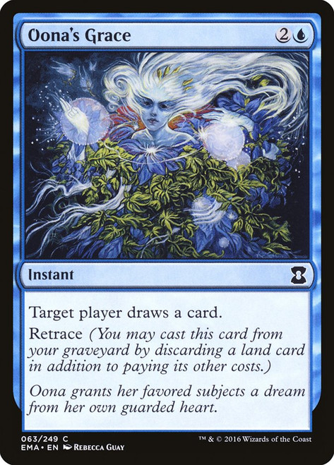 Oona's Grace\nEternal Masters\nSingle\nMagic The Gathering