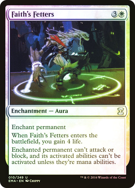 Faith's Fetters\nEternal Masters\nSingle\nMagic The Gathering