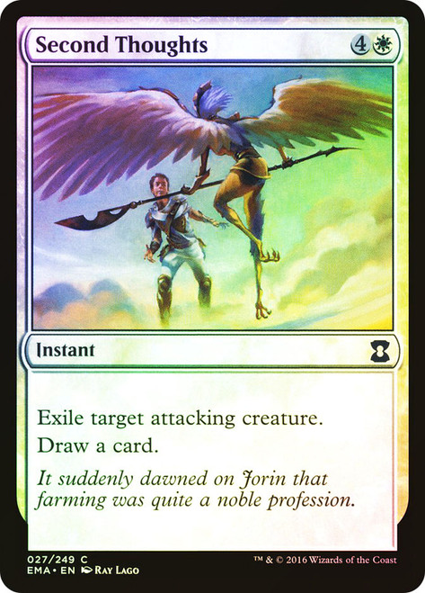 Second Thoughts\nEternal Masters\nSingle\nMagic The Gathering