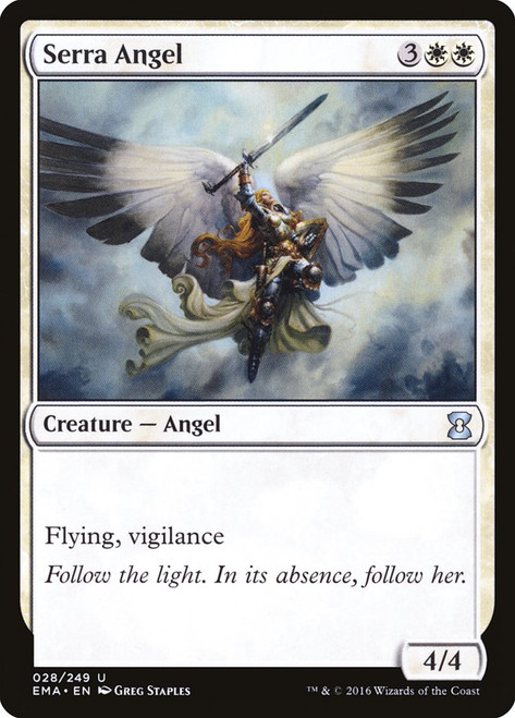 Serra Angel\nEternal Masters\nSingle\nMagic The Gathering
