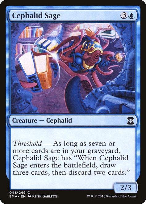 Cephalid Sage\nEternal Masters\nSingle\nMagic The Gathering