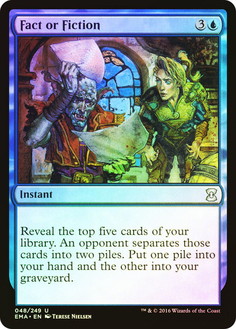 Fact or Fiction\nEternal Masters\nSingle\nMagic The Gathering