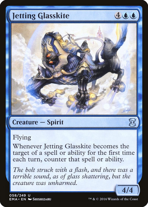 Jetting Glasskite\nEternal Masters\nSingle\nMagic The Gathering