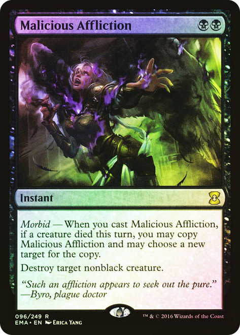 Malicious Affliction\nEternal Masters\nSingle\nMagic The Gathering