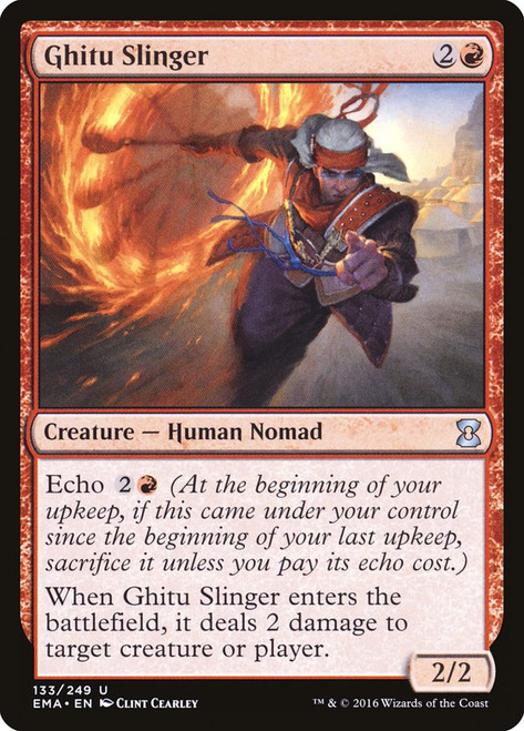 Ghitu Slinger\nEternal Masters\nSingle\nMagic The Gathering