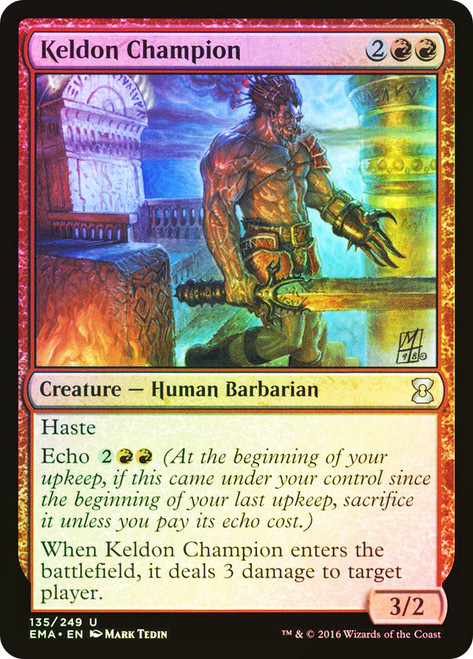 Keldon Champion\nEternal Masters\nSingle\nMagic The Gathering