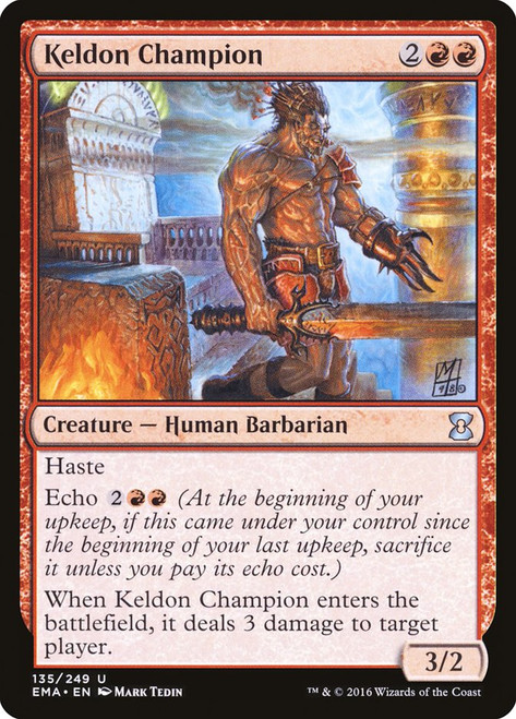 Keldon Champion\nEternal Masters\nSingle\nMagic The Gathering