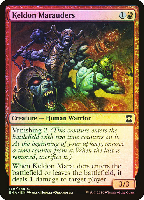 Keldon Marauders\nEternal Masters\nSingle\nMagic The Gathering