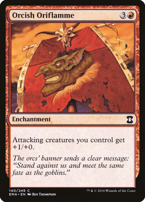 Orcish Oriflamme\nEternal Masters\nSingle\nMagic The Gathering